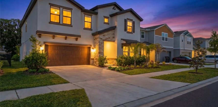 House in Fish Hawk, Florida 5 bedrooms, 319.77 sq.m. № 2427392