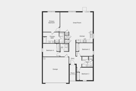 Townhouse floor plan «159SQM», 4 bedrooms in DEER RUN
