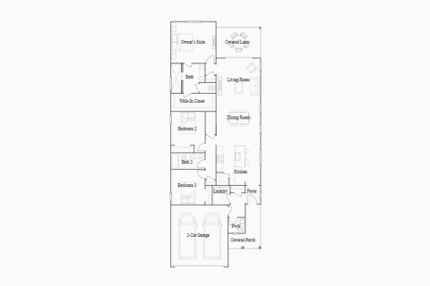 Townhouse floor plan «159SQM ALEXIA», 3 bedrooms in HEATH PRESERVE
