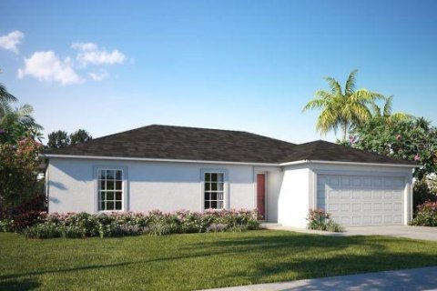 House in Palm Coast, Florida 3 bedrooms, 118.26 sq.m. № 1879383 - photo 1