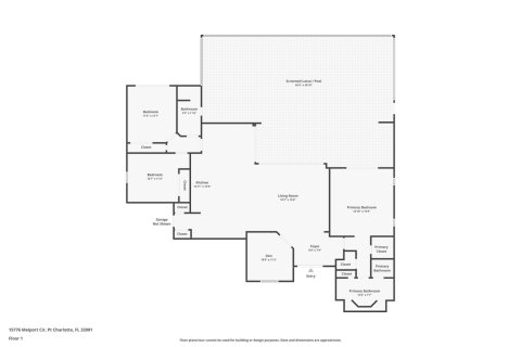 Casa en venta en Port Charlotte, Florida, 3 dormitorios, 190.08 m2 № 1530861 - foto 1