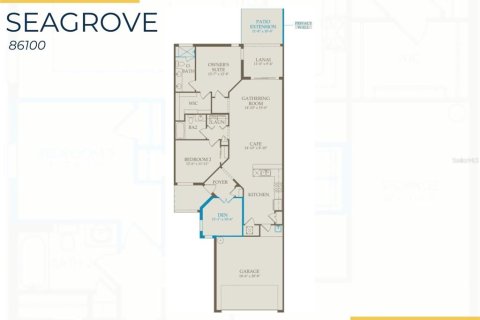 House in BEACHWALK BY MANASOTA KEY in Englewood, Florida 2 bedrooms, 134.52 sq.m. № 1914795 - photo 2