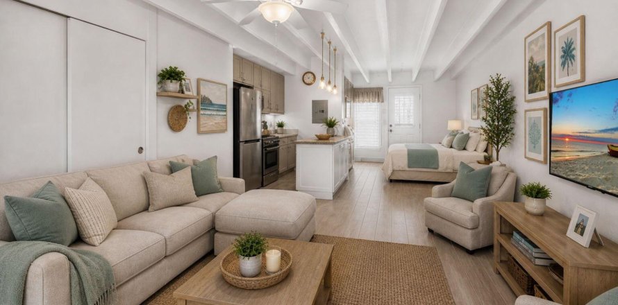 Condo in Palm Beach, Florida, 3 rooms  № 2153622
