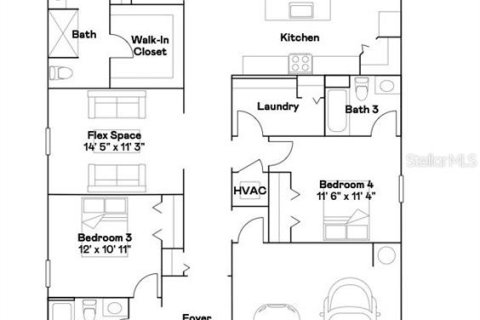 House in Lake Wales, Florida 4 bedrooms, 201.41 sq.m. № 2211557 - photo 17