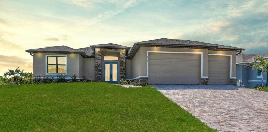 Casa en Port Charlotte, Florida 4 dormitorios, 187.01 m2 № 1777052