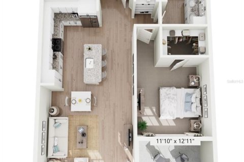 Villa ou maison à Apopka, Floride 3 chambres, 121.14 m2 № 2387651