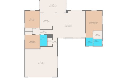 House in Spring Hill, Florida 3 bedrooms, 156.54 sq.m. № 1654555 - photo 2