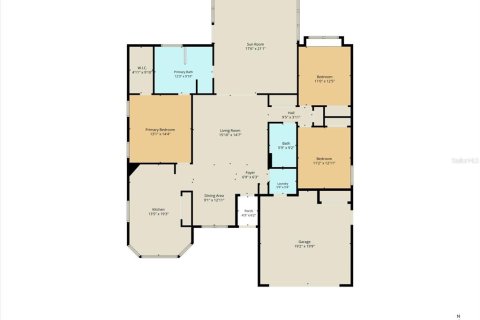 Casa en venta en Beverly Hills, Florida, 3 dormitorios, 156.73 m2 № 2259316 - foto 6