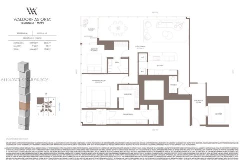 Купить кондоминиум в Майами, Флорида 2 спальни, 168.06м2, № 2005669 - фото 17