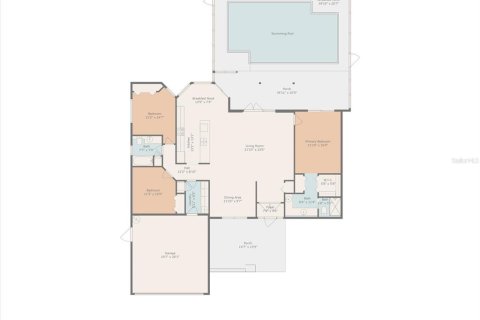 Villa ou maison à vendre à Spring Hill, Floride: 3 chambres, 158.68 m2 № 1833133 - photo 4