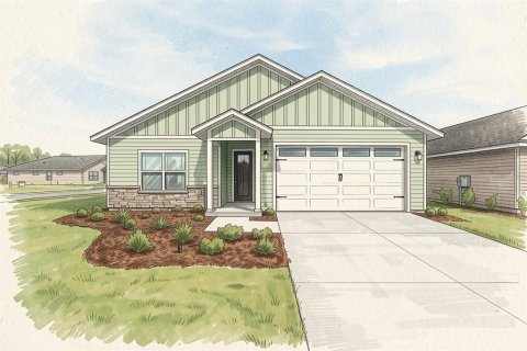 House in Newberry, Florida 3 bedrooms, 173.08 sq.m. № 2233857