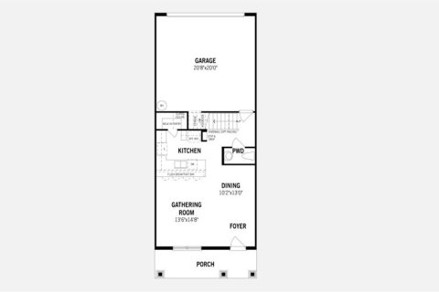 Townhouse in Apopka, Florida 3 bedrooms, 137.12 sq.m. № 1634945 - photo 2