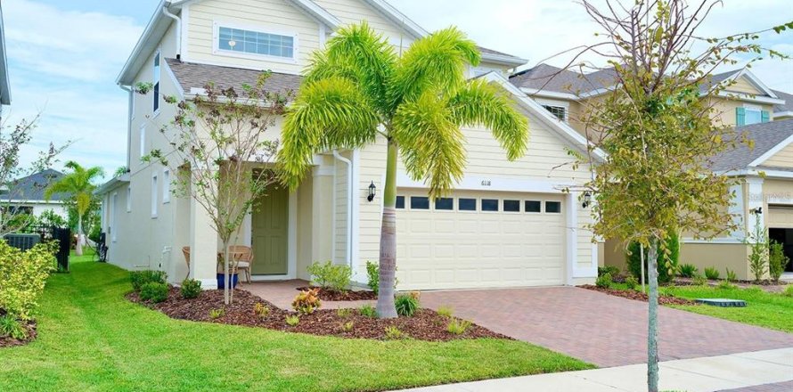 House in Apollo Beach, Florida 4 bedrooms, 196.49 sq.m. № 1758055