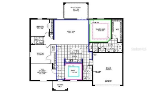 Villa ou maison à vendre à North Port, Floride: 3 chambres, 189.52 m2 № 1648105 - photo 27
