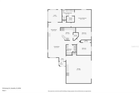 House in Umatilla, Florida 3 bedrooms, 133.41 sq.m. № 2237580 - photo 2