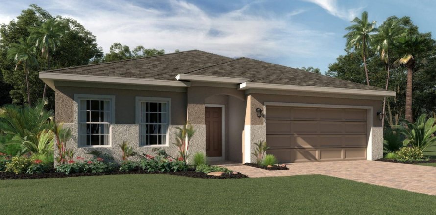 House in Hammock Reserve in Haines City, Florida 4 rooms, 169 sq.m. № 313779