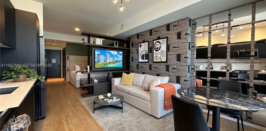 Condominio en Miami, Florida, 1 dormitorio  № 2080934