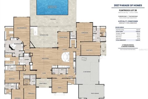 Villa ou maison à vendre à Archer, Floride: 5 chambres, 424.66 m2 № 2429584 - photo 3