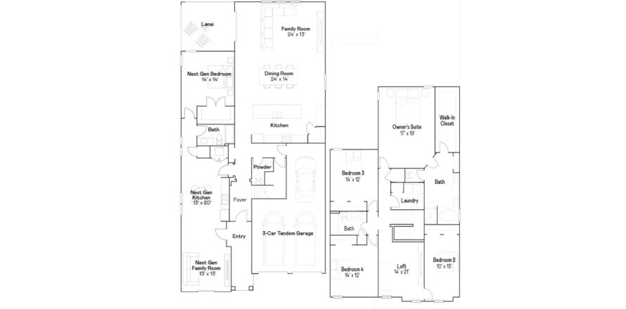 Townhouse in STOREY PARK in Orlando, Florida 5 bedrooms, 367 sq.m. № 441