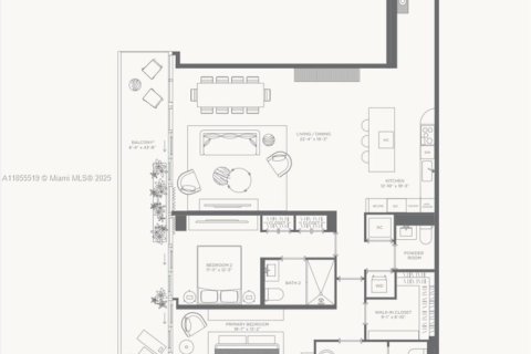 Condo in Bay Harbor Islands, Florida, 2 bedrooms  № 1889443 - photo 9
