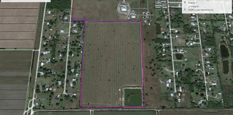 Land in Moore Haven, Florida № 731557