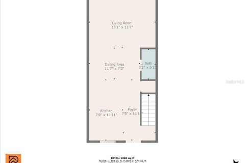 Townhouse in Bradenton, Florida 2 bedrooms, 110.27 sq.m. № 1916341 - photo 27