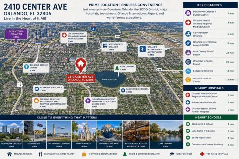 Casa en venta en Orlando, Florida, 4 dormitorios, 131.92 m2 № 2107739 - foto 4