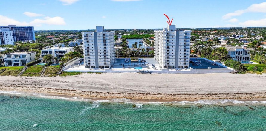 Condo à Highland Beach, Floride, 2 chambres  № 2174258