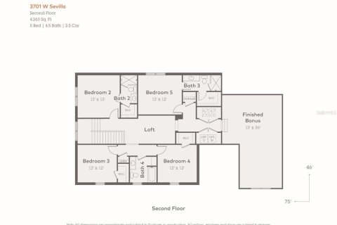 House in Tampa, Florida 5 bedrooms, 396.04 sq.m. № 1849775 - photo 3