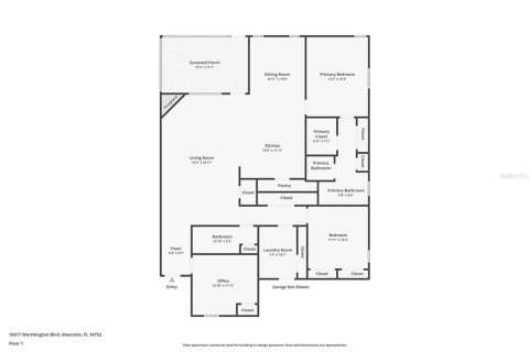 House in Mascotte, Florida 3 bedrooms, 186.08 sq.m. № 1912740 - photo 27