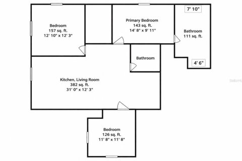 Villa ou maison à vendre à Tampa, Floride: 3 chambres, 106.09 m2 № 2118034 - photo 16