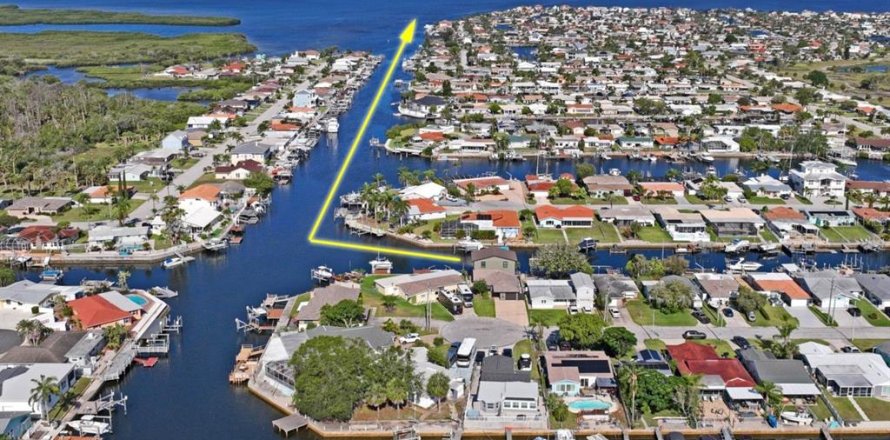 House in New Port Richey, Florida 3 bedrooms, 212.37 sq.m. № 2095348