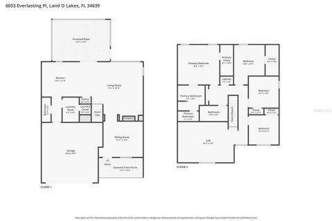 Villa ou maison à vendre à Land O' Lakes, Floride: 4 chambres, 202.53 m2 № 2134268 - photo 5