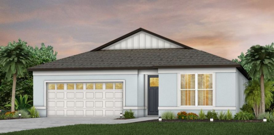 House in Lake Alfred, Florida 3 rooms, 154 sq.m. № 331783