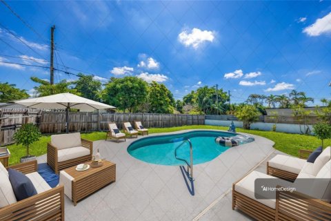 Купить виллу или дом в Холливуд, Флорида 3 спальни, 133.41м2, № 1895911 - фото 7