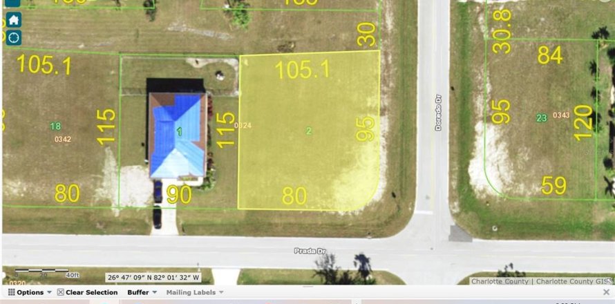 Land in Punta Gorda, Florida № 1518064