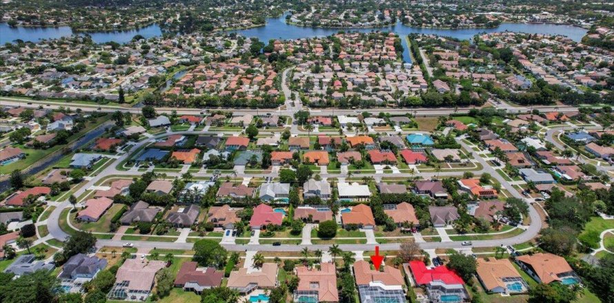 House in Wellington, Florida 3 bedrooms, 197.6 sq.m. № 1163183
