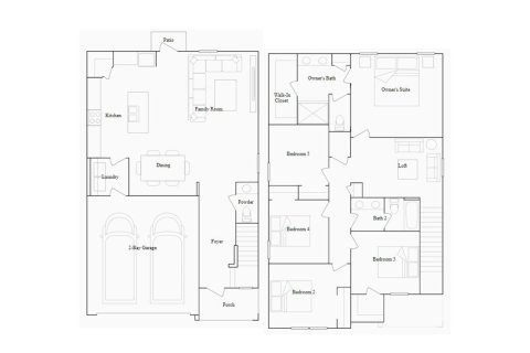 House floor plan «205SQM», 5 bedrooms in MAGNOLIA PARK