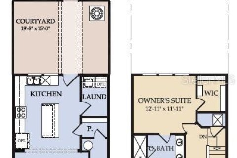 Touwnhouse à vendre à Clermont, Floride: 3 chambres, 153.47 m2 № 2415050 - photo 2