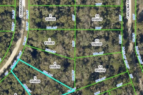 Land in Weeki Wachee, Florida № 2159312
