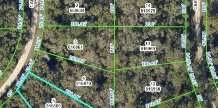 Land in Weeki Wachee, Florida № 2159312