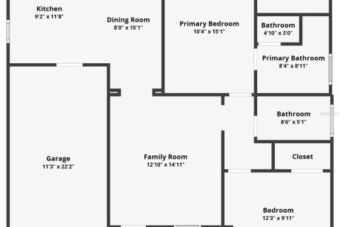 Villa ou maison à louer à Sanford, Floride: 2 chambres, 95.78 m2 № 2433180 - photo 18