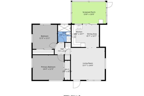 House in Pompano Beach, Florida 2 bedrooms, 97.18 sq.m. № 2240690 - photo 12