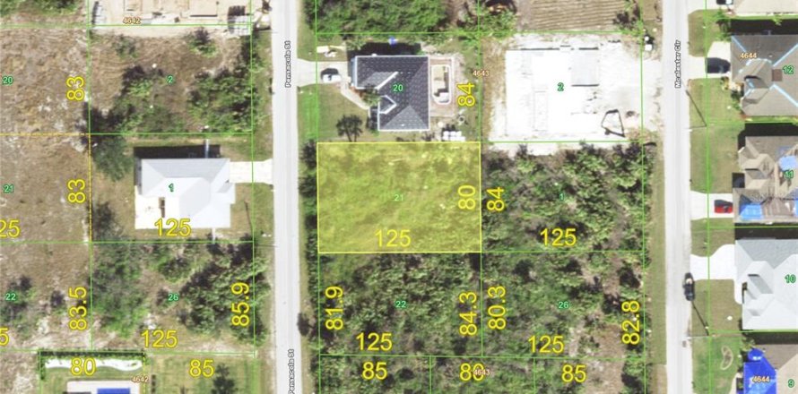 Terrain à Port Charlotte, Floride № 2214417