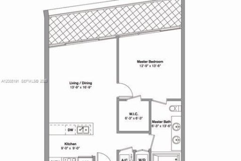 Condominio en venta en Miami, Florida, 1 dormitorio, 73.39 m2 № 2353579 - foto 13