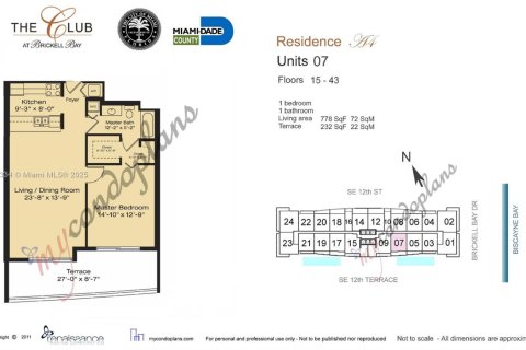 Condo in Miami, Florida, 1 bedroom  № 1836379 - photo 14