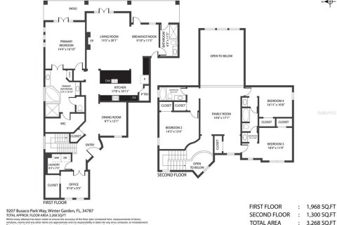 House in Winter Garden, Florida 5 bedrooms, 305.74 sq.m. № 1803896 - photo 17