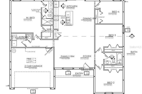 Купить виллу или дом в Окала, Флорида 8 комнат, 146.79м2, № 1513923 - фото 8