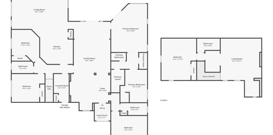 House in Tampa, Florida 5 bedrooms, 354.52 sq.m. № 1556434
