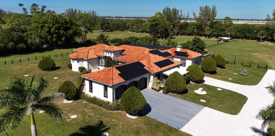 House in Loxahatchee Groves, Florida 5 bedrooms, 417.22 sq.m. № 2146414